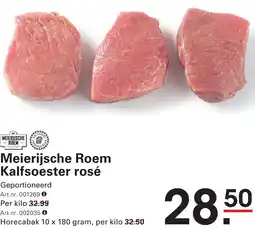 Sligro Meierijsche Roem Kalfsoester rosé aanbieding