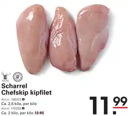 Sligro Scharrel Chefskip kipfilet aanbieding