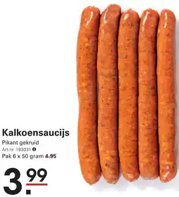 Sligro Kalkoensaucijs aanbieding