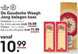 Sligro De Goudsche Waegh Jong belegen kaas aanbieding