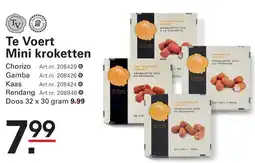 Sligro Te Voert Mini kroketten aanbieding