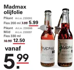 Sligro Madmax olijfolie aanbieding