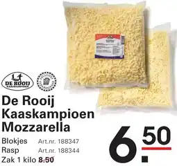 Sligro De Rooij Kaaskampioen Mozzarella aanbieding