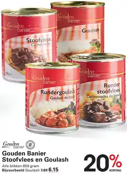 Sligro Gouden Banier Stoofvlees en Goulash aanbieding