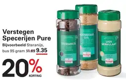 Sligro Verstegen Specerijen Pure aanbieding