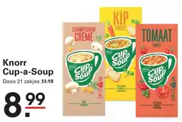Sligro Knorr Cup-a-Soup aanbieding