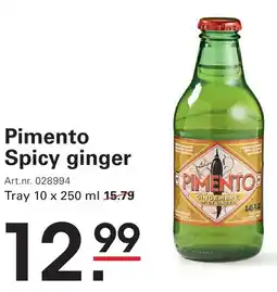Sligro Pimento Spicy ginger aanbieding
