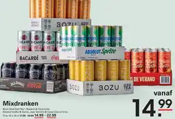 Sligro Mixdranken aanbieding