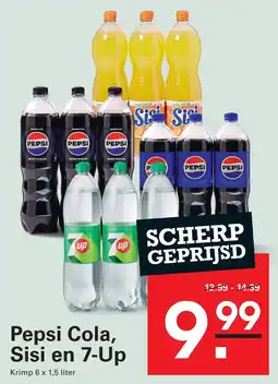 Sligro Pepsi Cola, Sisi en 7-Up aanbieding