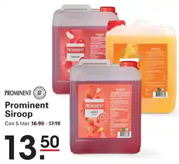 Sligro Prominent Siroop aanbieding