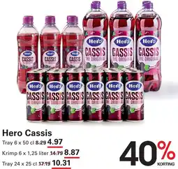 Sligro Hero Cassis aanbieding