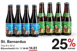 Sligro St. Bernardus aanbieding