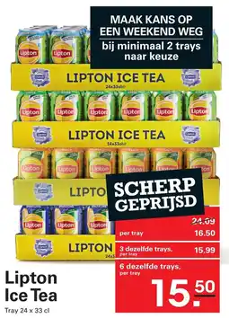 Sligro Lipton Ice Tea aanbieding