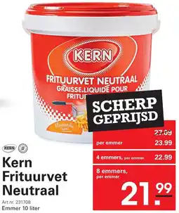 Sligro Kern Frituurvet Neutraal aanbieding