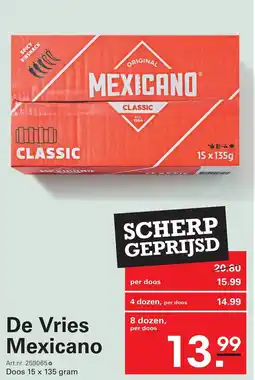 Sligro De Vries Mexicano aanbieding