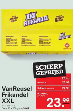 Sligro VanReusel Frikandel XXL aanbieding