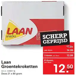 Sligro Laan Groentekroketten aanbieding
