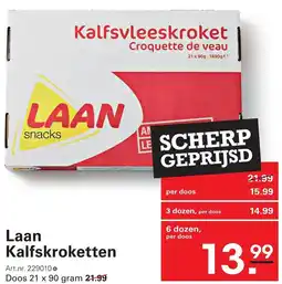 Sligro Laan Kalfskroketten aanbieding