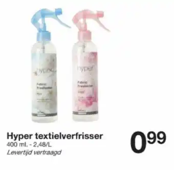 Zeeman Hyper textielverfrisser 400 ml aanbieding