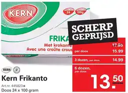 Sligro Kern Frikanto aanbieding