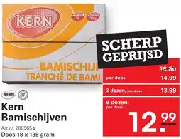 Sligro Kern Bamischijven aanbieding