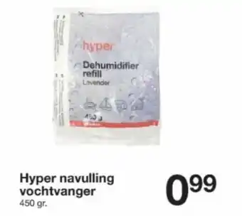 Zeeman Hyper navulling vochtvanger aanbieding