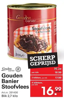 Sligro Gouden Banier Stoofvlees aanbieding