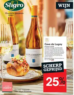 Sligro Cave de Lugny Bourgogne, Frankrijk aanbieding