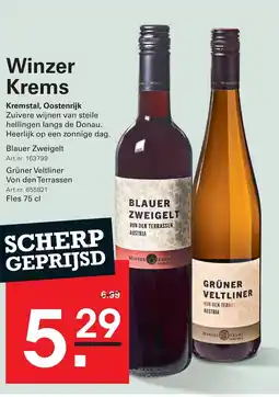 Sligro Winzer Krems Kremstal, Oostenrijk aanbieding