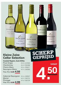 Sligro Kleine Zalze Cellar Selection aanbieding