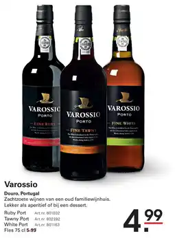 Sligro Varossio Douro, Portugal aanbieding
