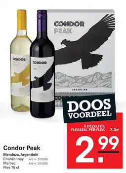 Sligro Condor Peak aanbieding