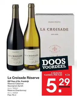 Sligro La Croisade Réserve aanbieding