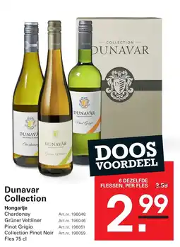 Sligro Dunavar Collection aanbieding