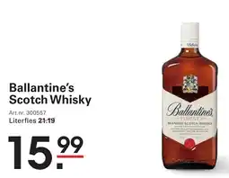 Sligro Ballantine's Scotch Whisky aanbieding