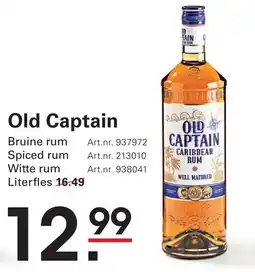 Sligro Old Captain aanbieding
