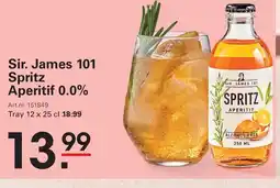 Sligro Sir. James 101 Spritz Aperitif 0.0% aanbieding