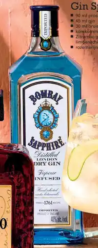 Sligro Bombay Sapphire London Dry Gin aanbieding
