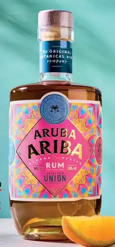 Sligro Spirited Union Aruba Ariba Rum aanbieding