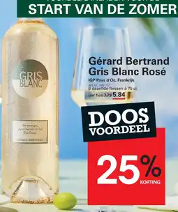Sligro Gérard Bertrand Gris Blanc Rosé aanbieding