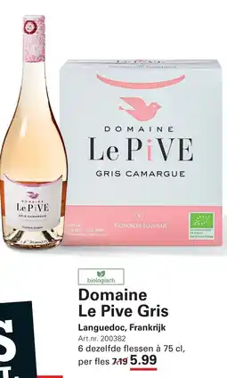 Sligro Domaine Le Pive Gris aanbieding