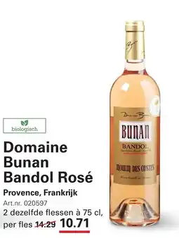 Sligro Domaine Bunan Bandol Rosé aanbieding