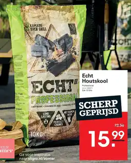 Sligro Echt Houtskool Professional aanbieding