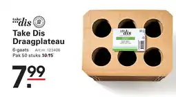 Sligro Take Dis Draagplateau aanbieding