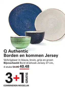 Sligro Q Authentic Borden en kommen Jersey aanbieding