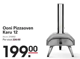 Sligro Ooni Pizzaoven Karu 12 aanbieding