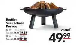 Sligro Redfire Vuurschaal Porvoo aanbieding