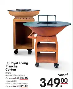 Sligro RJRoyal Living Plancha Corten aanbieding