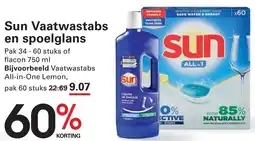 Sligro Sun Vaatwastabs en spoelglans aanbieding