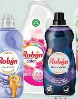 Sligro Robijn Vloeibaar Wasmiddel en wasverzachter aanbieding